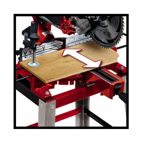 Scie à Onglets Coulissante TC-SM 2531/1 U EINHELL 4 Scie à Onglets Coulissante TC-SM 2531/1 U EINHELL – Image 2