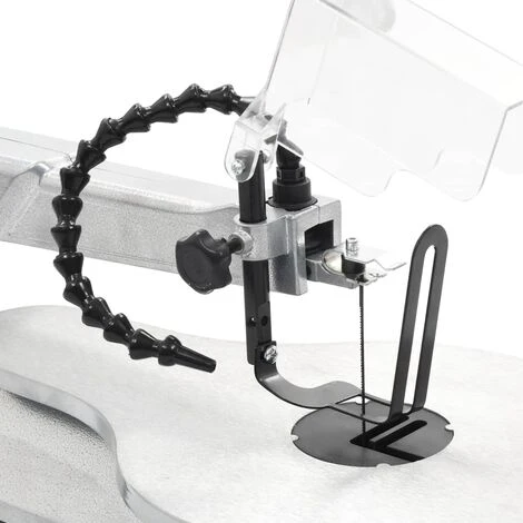 VidaXL Scie à Chantourner à éclairage Acier Profondeur De Coupe 406 Mm 5 VidaXL Scie à Chantourner à éclairage Acier Profondeur De Coupe 406 Mm – Image 3