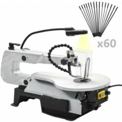 VidaXL Scie à Chantourner à éclairage Acier Profondeur De Coupe 406 Mm 11 VidaXL Scie à Chantourner à éclairage Acier Profondeur De Coupe 406 Mm -Scie électrique stationnaire Soldes 13377715 5