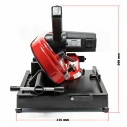 WILTEC Scie à Ruban Mobile Pour Métaux 1500W 20-70m/min Profondeur De Coupe 105mm Avec Lame De Scie -Scie électrique stationnaire Soldes 14647840 4