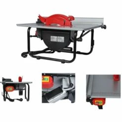 BIGB Scie Circulaire Sur Table 800 W / Inclinable 0-45