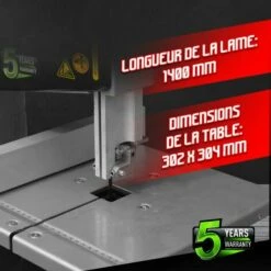 Scie à Ruban 250W Avec Guide Latéral - Constructor 9 Scie à Ruban 250W Avec Guide Latéral - Constructor -Scie électrique stationnaire Soldes 15087523 4