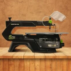 CONSTRUCTOR Scie à Chantourner 120 W Avec Vitesse Variable -Scie électrique stationnaire Soldes 15087524 5