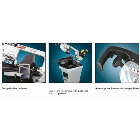 FEMI FRANCE Scie à Ruban Métal FEMI Coupe Rapide +50% - Coupe Max.160mm - NG160 6 FEMI FRANCE Scie à Ruban Métal FEMI Coupe Rapide +50% - Coupe Max.160mm - NG160 – Image 4