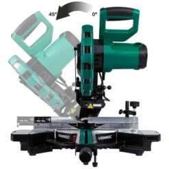 VONROC Scie à Onglet Radiale - 2200W – Lame De Scie Ø 254 Mm 60 Dents, Laser Et LED Inclus 11 VONROC Scie à Onglet Radiale - 2200W – Lame De Scie Ø 254 Mm 60 Dents, Laser Et LED Inclus -Scie électrique stationnaire Soldes 16165445 5