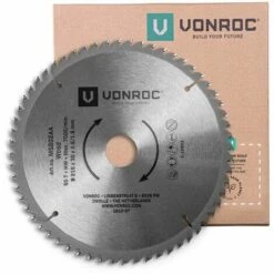 VONROC Lame De Scie Universelle. 216 Mm De Diamètre – 60 Dents – MS802AA
