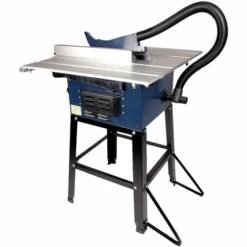 FERM TSM1033 Scie à Table 1800W 250mm - Table Avec 2 Rallonges - Incl. 1 Lame Et Adaptateur D'aspirateur -Scie électrique stationnaire Soldes 16294236 4