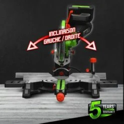 CONSTRUCTOR Scie Onglets Radiale 1800w-210mmavec Laser Et Double Inclinaison 9 CONSTRUCTOR Scie Onglets Radiale 1800w-210mmavec Laser Et Double Inclinaison -Scie électrique stationnaire Soldes 16752228 3