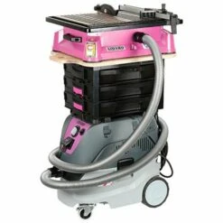 SIDAMO Combiné Scie Carrelage "Diaminipro 180" D. 180 Mm 750 W + Aspirateur"XC30 L" 30 L 1 400 W