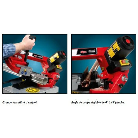 Femi - Scie à Ruban Acier 850W L:1335mm Diam105mm (descente Manuelle) - 780XL 5 Femi - Scie à Ruban Acier 850W L:1335mm Diam105mm (descente Manuelle) - 780XL – Image 3