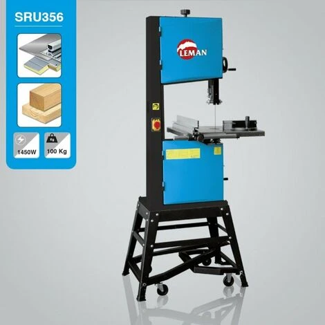 Leman - Scie à Ruban L:2630mm 1450W - SRU356 4 Leman - Scie à Ruban L:2630mm 1450W - SRU356 – Image 2