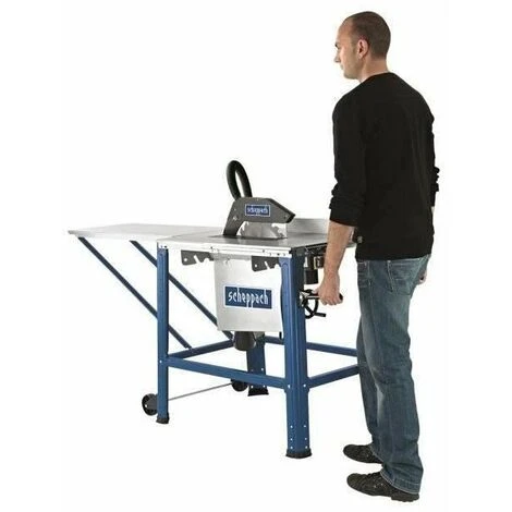 SCHEPPACH Scie Circulaire Sur Table 315 Mm 2200 W Inclinable 230 V Avec Rallonge De Table HS120o 4 SCHEPPACH Scie Circulaire Sur Table 315 Mm 2200 W Inclinable 230 V Avec Rallonge De Table HS120o – Image 2