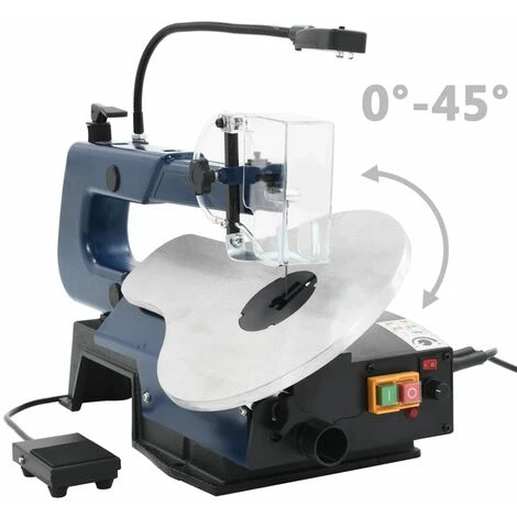 YOUTHUP Scie à Chantourner électrique Avec Pédale Et Lampe LED 125 W 7 YOUTHUP Scie à Chantourner électrique Avec Pédale Et Lampe LED 125 W – Image 5