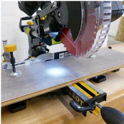 PEUGEOT PSP Scie à Onglet Sans Fil D. 210 ENERGYSAW-18VBL - 5 Ah 18V Avec Chargeur Et Batterie -Scie électrique stationnaire Soldes 20977749 5