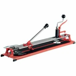 OXEO Coupe Carrelage 600mm 10mm - Angle Réglable - Coupe Carreaux Manuel - Tapis Antidérapant 84 Cm