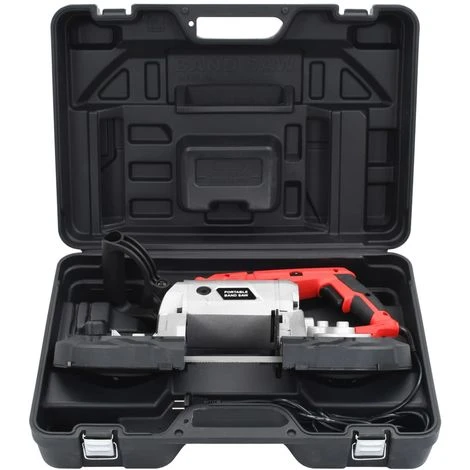 Topdeal Scie à Ruban Avec Base Et Mallette Portable Acier 6 Topdeal Scie à Ruban Avec Base Et Mallette Portable Acier – Image 4