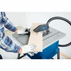 Scheppach SPECIAL ! Scie Circulaire Sur Table Avec Hauteur De Coupe Et Inclinaison Réglables 10" HS100S Ø250mm + Extracteur De Poussière Portable HD2P -Scie électrique stationnaire Soldes 23286940 5