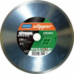 Disque Diamant Norton Clipper Extreme Ceramic Soft Ø 230 X 25,4