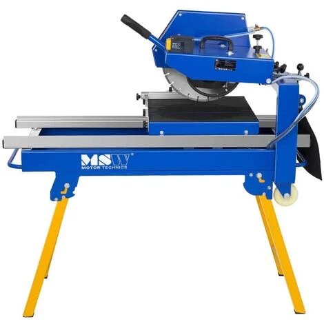 MSW Scie A Materiaux Coupe-Carreaux Pierre 2.800 Tr/Min 2.000W Lame De Scie 350 Mm - Bleu 4 MSW Scie A Materiaux Coupe-Carreaux Pierre 2.800 Tr/Min 2.000W Lame De Scie 350 Mm - Bleu – Image 2