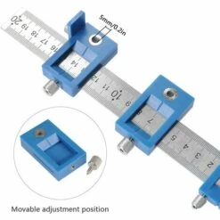 BEARSU Armoire Quincaillerie Jig, Outil De Guider Position Vraie,Le Plus Rapide Et Le Plus Précis, Bouton Et Gabarit De Perçage Du Bois, Diamètre De La Scie Trépan -Scie électrique stationnaire Soldes 25029221 4