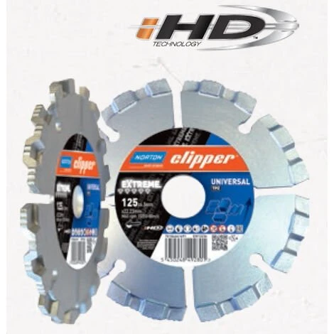 Norton Clipper Disques Diamant De Déjointoyage Extreme Universal TP-Z - 115x6,5x22,2 Mm 3 Norton Clipper Disques Diamant De Déjointoyage Extreme Universal TP-Z - 115x6,5x22,2 Mm