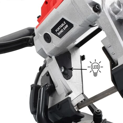 ASUPERMALL Scie A Ruban Avec Base Et Mallette Portable Acier 6 ASUPERMALL Scie A Ruban Avec Base Et Mallette Portable Acier – Image 4