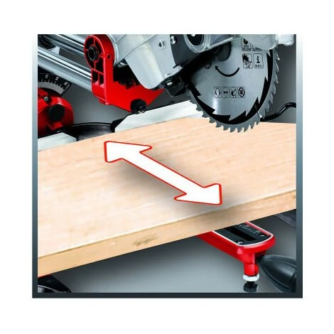 Scie à Onglets Télescopique TC-SM 2131/1 Dual Einhell 6 Scie à Onglets Télescopique TC-SM 2131/1 Dual Einhell – Image 4