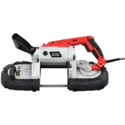 LITZEE Scie à Ruban Avec Mallette Portable Acier -Scie électrique stationnaire Soldes 27627154 4