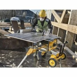 DeWALT DCS7485T2 Scie à Table Sans Fil 54V/6Ah XR FLEXVOLT 210mm 2 Batteries -Scie électrique stationnaire Soldes 28040765 4