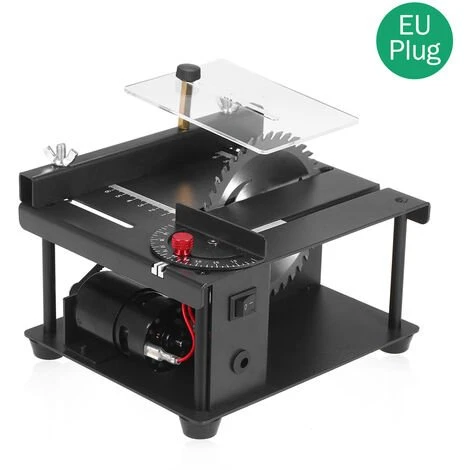 ASUPERMALL Scie A Table Mini Bureau Scie Cutter Machine De Coupe Electrique Avec Lame De Scie Meule Reglage De L'Angle Reglage De La Vitesse De 35 Mm Profondeur De Coupe, Prise Eu 3 ASUPERMALL Scie A Table Mini Bureau Scie Cutter Machine De Coupe Electrique Avec Lame De Scie Meule Reglage De L'Angle Reglage De La Vitesse De 35 Mm Profondeur De Coupe, Prise Eu