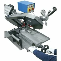 SCIE À RUBAN POUR MÉTAL AVEC BASE FERVI 0692 400V -Scie électrique stationnaire Soldes 30064752 3