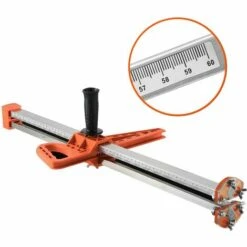 COOFIX Outil D'artefact De Coupe Pour Cloisons Coupeuse Manuelle De Plaques De Plâtre à Main Avec Double Lame Et 4 Roulements Plage -Scie électrique stationnaire Soldes 31061593 5