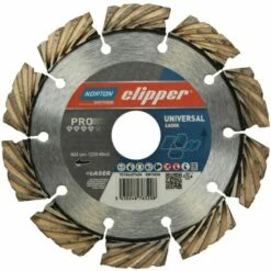 Norton Clipper Disques Diamant Norton Clipper Diamanttrennscheibe Pro Universal Laser - 115x22,2 Mm