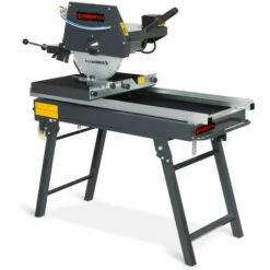 EBERTH Coupeuse De Pierres (700mm Longueur De Coupe, 2000 Watt Puissance, électrique, Pivotant En Continu Jusquà 45°, 80 Mm Profondeur De Coupe, Lame De Scie Diamant Ø450mm)