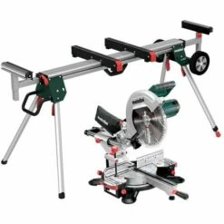 Metabo Scie à Onglets KGS 305 M Set, Avec Socle De Machine KSU 401, Carton - 690969000