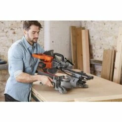 BLACK & DECKER Scie à Onglet 1600W Lame 216mm BLACK+DECKER BES700-QS 11 BLACK & DECKER Scie à Onglet 1600W Lame 216mm BLACK+DECKER BES700-QS -Scie électrique stationnaire Soldes 34599504 5