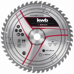 KWB By Einhell Lame Pour Scie Sur Table Diamètre 315x30x 3,0 Mm, 40 Dents