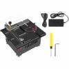 ASUPERMALL 100W Scie De Table Multifonctionnelle Mini Scie électrique Vitesse Et Angle Réglables 16 Mm Profondeur De Coupe, Angle De Levage, Sans Accessoires -Scie électrique stationnaire Soldes 36711962 1