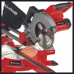 Einhell Scie à Onglet Radiale Sans Fil TE-SM 36/210 Li-Solo Power X-Change (36V, 3.800 Trs/min, Lame Ø210 X ø30 Mm, Laser De Visée) Livré Sans Batterie Ni Chargeur -Scie électrique stationnaire Soldes 36889428 5