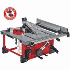 Einhell Scie Circulaire Sur Table Sans Fil TE-TS 36/210 Li-Solo Power X-Change (36V, 3,800 Trs/min, Lame Ø210 X ø30 Mm, Table En Aluminium) Livré Sans Batterie Ni Chargeur