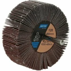 FP Disque à Lamelle Sur Tige R207Plus 80x30x6 P120 (Par 10)