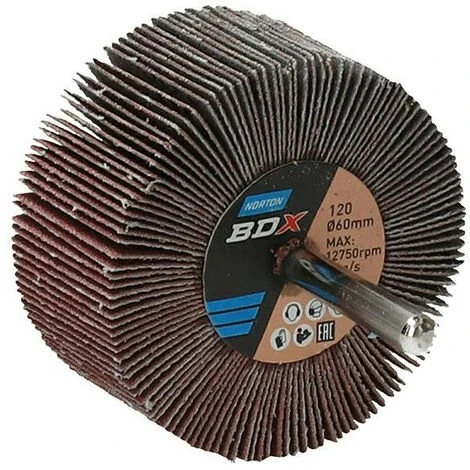 FP Disque à Lamelle Sur Tige R207Plus 60x30x6 P120 (Par 10) 3 FP Disque à Lamelle Sur Tige R207Plus 60x30x6 P120 (Par 10)