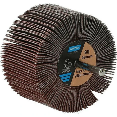 FP Disque à Lamelle Sur Tige R207Plus 80x50x6 P80 (Par 10) 3 FP Disque à Lamelle Sur Tige R207Plus 80x50x6 P80 (Par 10)