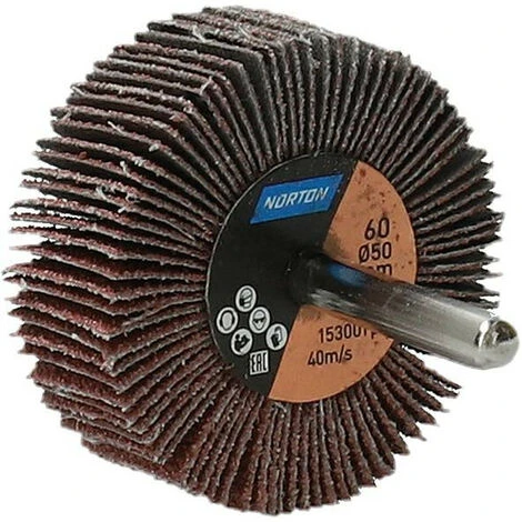 FP Disque à Lamelle Sur Tige R207Plus 50x20x6 P60 (Par 10) 3 FP Disque à Lamelle Sur Tige R207Plus 50x20x6 P60 (Par 10)