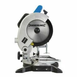 SILVERLINE SCIE RADIALE COMBINEE 210 Mm - 1 400 W -Scie électrique stationnaire Soldes 40294736 3