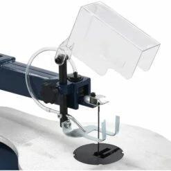 HAPPYSHOPPING Scie A Chantourner Electrique Avec Pedale Et Lampe LED 125 W -Scie électrique stationnaire Soldes 40338997 4