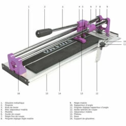 Sidamo - Coupe Carreaux Manuel 430 Mm - STAR CC 430 9 Sidamo - Coupe Carreaux Manuel 430 Mm - STAR CC 430 -Scie électrique stationnaire Soldes 44461535 4