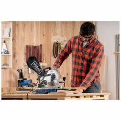 Pack SCHEPPACH Scie à Onglet Pendulaire - 1500W - 210 Mm - HM80L - Support UMF1550 -Scie électrique stationnaire Soldes 46254008 2