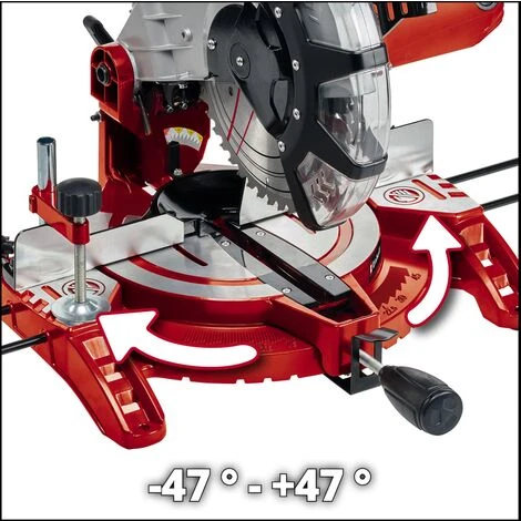 Einhell Scie à Onglet TC-MS 2513 L (1600 W, 48 Dents, Largeur De Coupe Maximale : 120 Mm, Sac à Poussière Et Blocage De Sécurité) 6 Einhell Scie à Onglet TC-MS 2513 L (1600 W, 48 Dents, Largeur De Coupe Maximale : 120 Mm, Sac à Poussière Et Blocage De Sécurité) – Image 4