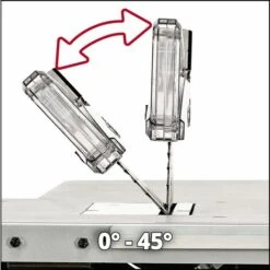 Einhell Scie Circulaire à Table TE-TS 315 U (2200 W, Lame De Scie Ø315 X ø30 Mm, Rallonge De Table Pliable, Moteur à Induction, 45°, Y Compris Bâton Coulissant, Bloc Coulissant Et Outil) -Scie électrique stationnaire Soldes 47881425 4